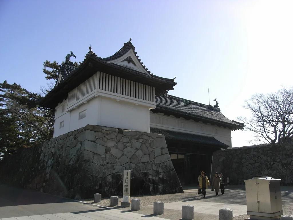 佐賀城の鯱の門